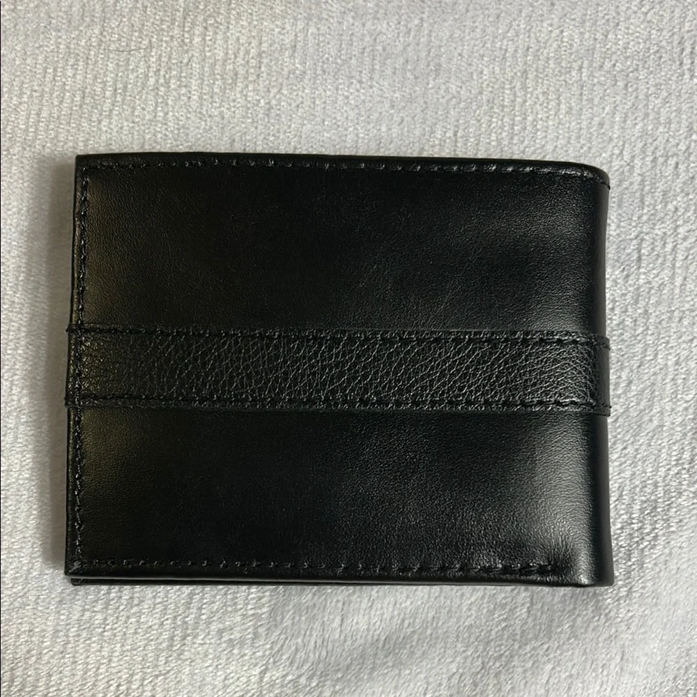 Tommy Hilfiger Black Leather Wallet